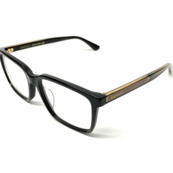 Gucci Men's Black Eyeglasses! - Picture 1 of 4